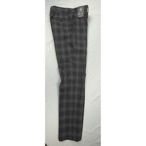 Murano‎ Alex Plaid Slim Fit Flat Front Slim Hip and Thigh Narrow Leg Pant 29x32